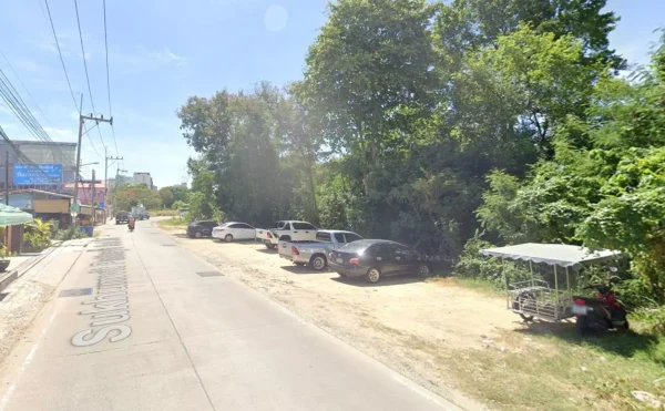 ขายที่ดินถมแล้ว ติดถนน 3 ด้าน ซอยสุขุมวิทพัทยา 34 ต.หนองปรือ อ.บางละมุง จ. ชลบุรี