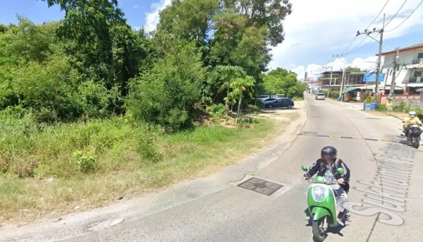 ขายที่ดินถมแล้ว ติดถนน 3 ด้าน ซอยสุขุมวิทพัทยา 34 ต.หนองปรือ อ.บางละมุง จ. ชลบุรี
