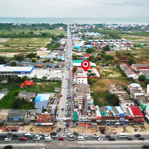 ขาย ที่ดิน ถมแล้ว ติดถนน2ด้าน (451ตร.ว.) ชะอำ เพชรบุรี ห่างจากหาดชะอำ1.2กม. ทำเลดีมาก!!