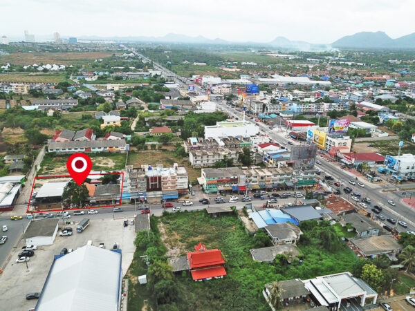 ขาย ที่ดิน ถมแล้ว ติดถนน2ด้าน (451ตร.ว.) ชะอำ เพชรบุรี ห่างจากหาดชะอำ1.2กม. ทำเลดีมาก!!