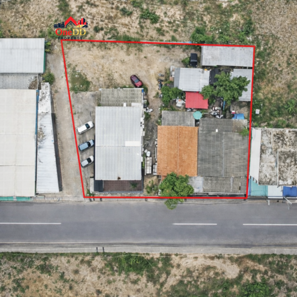 ขาย ที่ดิน ถมแล้ว ติดถนน2ด้าน (451ตร.ว.) ชะอำ เพชรบุรี ห่างจากหาดชะอำ1.2กม. ทำเลดีมาก!!