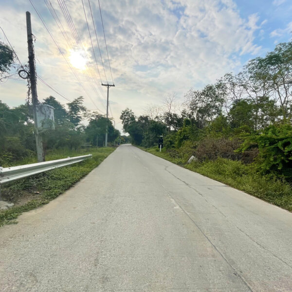 ขายที่ดินใกล้ธรรมศาสตร์ รังสิต ยกแปลง ถมแล้ว ติดถนน ใกล้ทางด่วน สามโคก ปทุมธานี (1-0-33.6 ไร่)