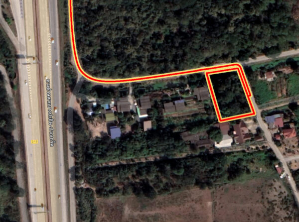 ขายที่ดินใกล้ธรรมศาสตร์ รังสิต ยกแปลง ถมแล้ว ติดถนน ใกล้ทางด่วน สามโคก ปทุมธานี (1-0-33.6 ไร่)