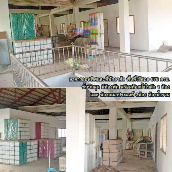 ขายด่วน!! โรงงานติดถนน พร้อมออฟฟิศเเละบ้าน ทำเลดี จ.นนทบุรี (เนื้อที่ 4-2-30 ไร่)