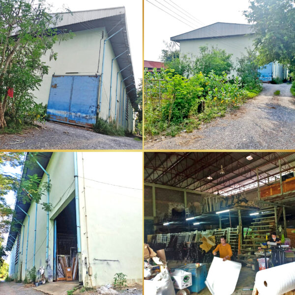 ขายด่วน!! โรงงานติดถนน พร้อมออฟฟิศเเละบ้าน ทำเลดี จ.นนทบุรี (เนื้อที่ 4-2-30 ไร่)